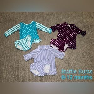 Ruffle Butts swimsuit lot